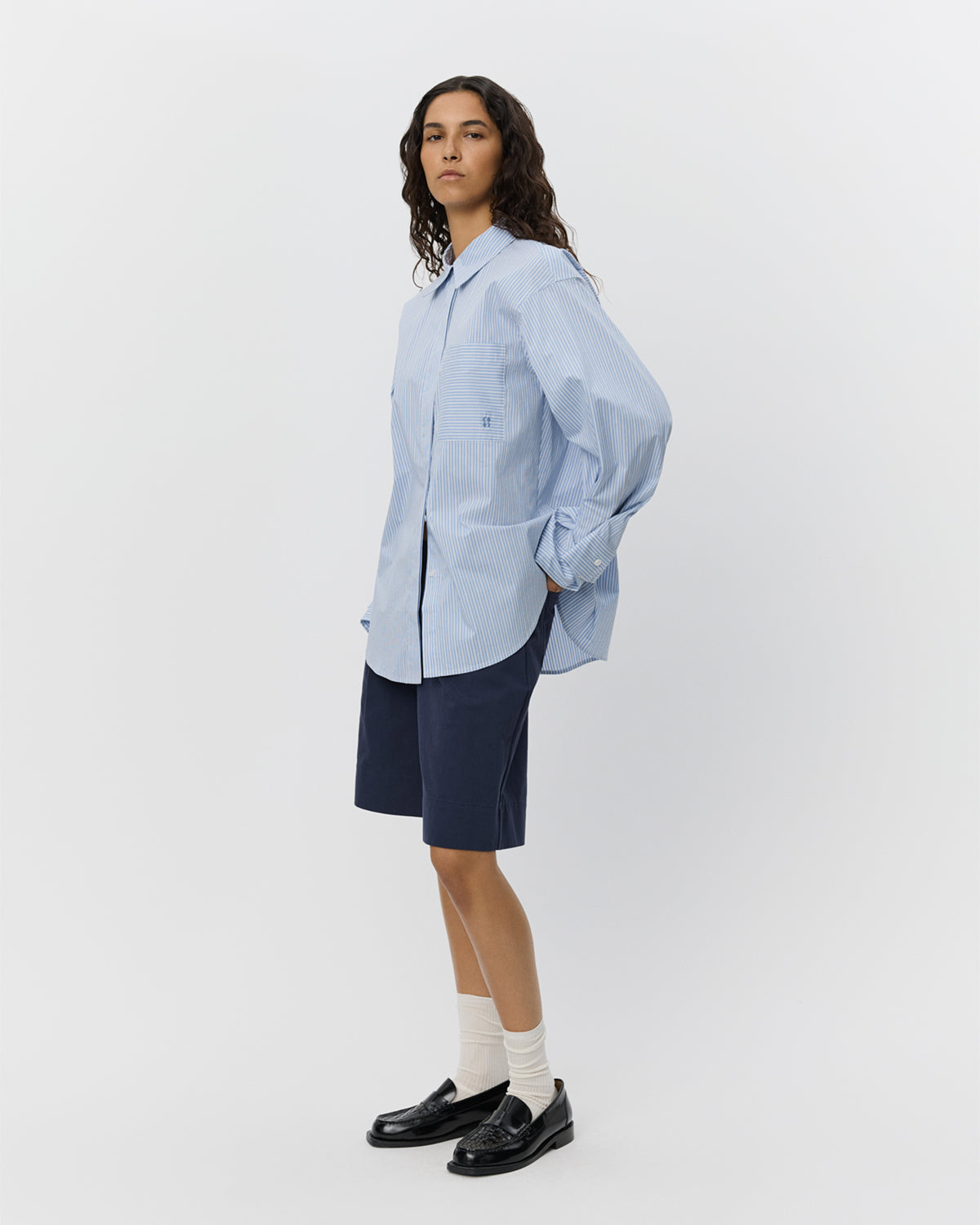 Sofie Schnoor WOMEN ABBYSW SHIRT Shirt 5092 Blue striped