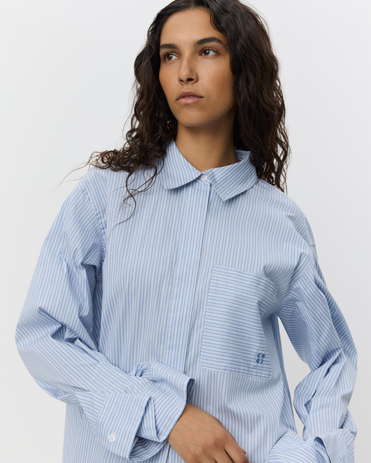 Sofie Schnoor WOMEN ABBYSW SHIRT Shirt 5092 Blue striped