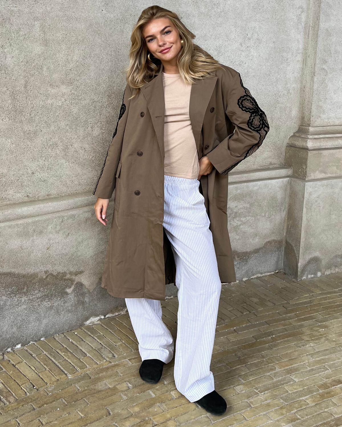 Sofie Schnoor WOMEN ABIGAILESW BUKS Buks 5093 Dark Blue striped