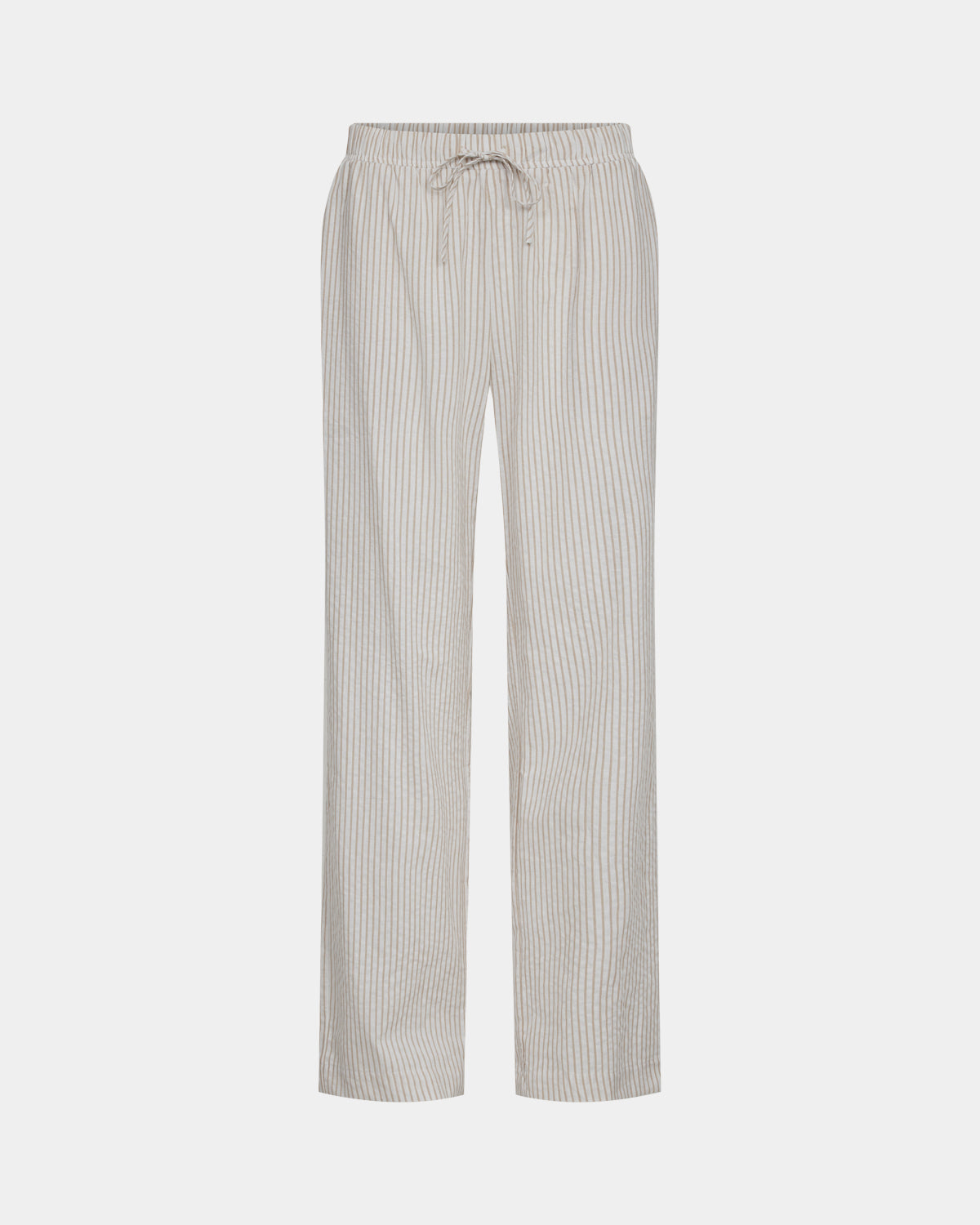 ABIGAILESW TROUSERS Trousers 7118 Light Brown Striped Sofie Schnoor