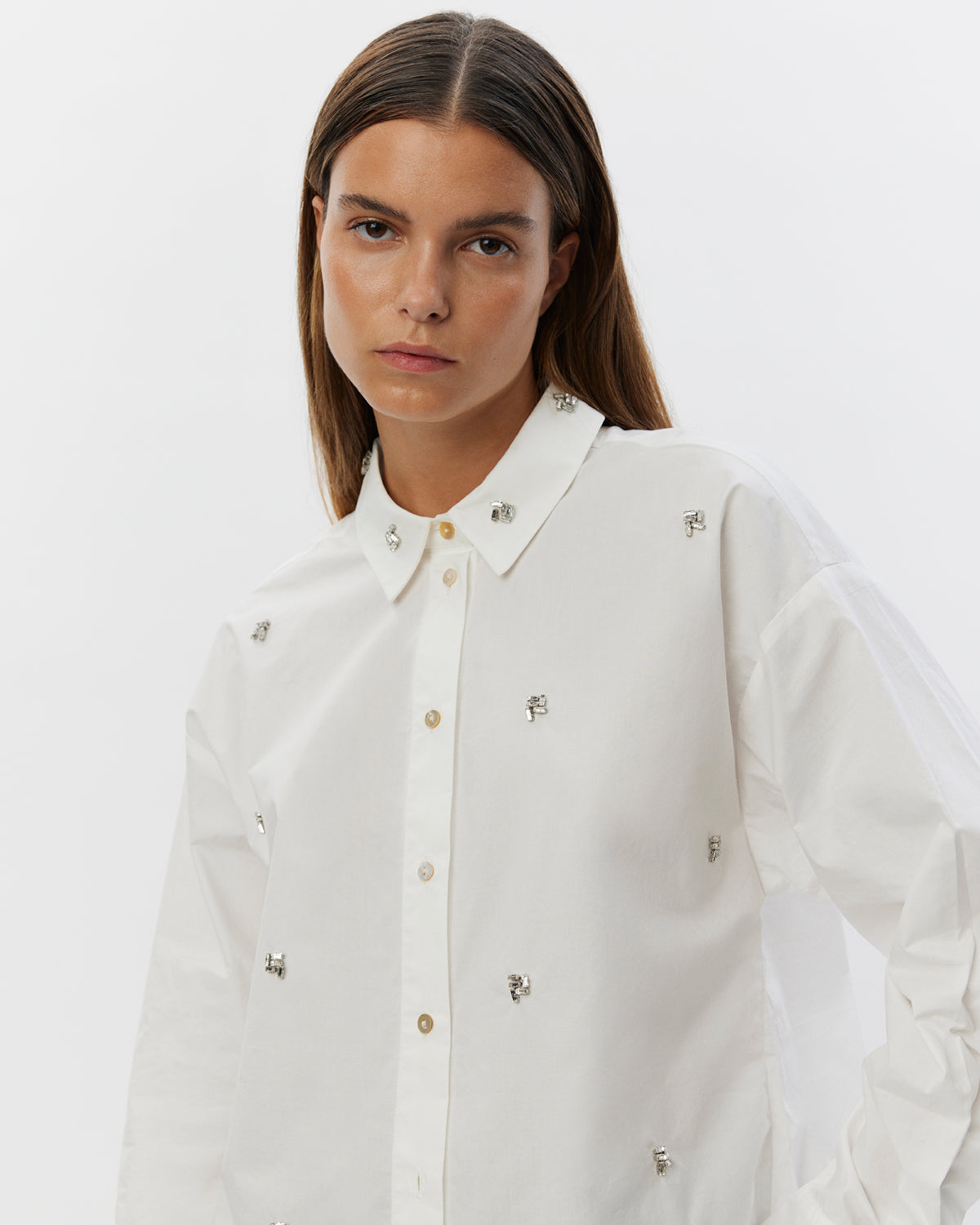 Sofie Schnoor WOMEN ADALENESW SHIRT Shirt 0105 White