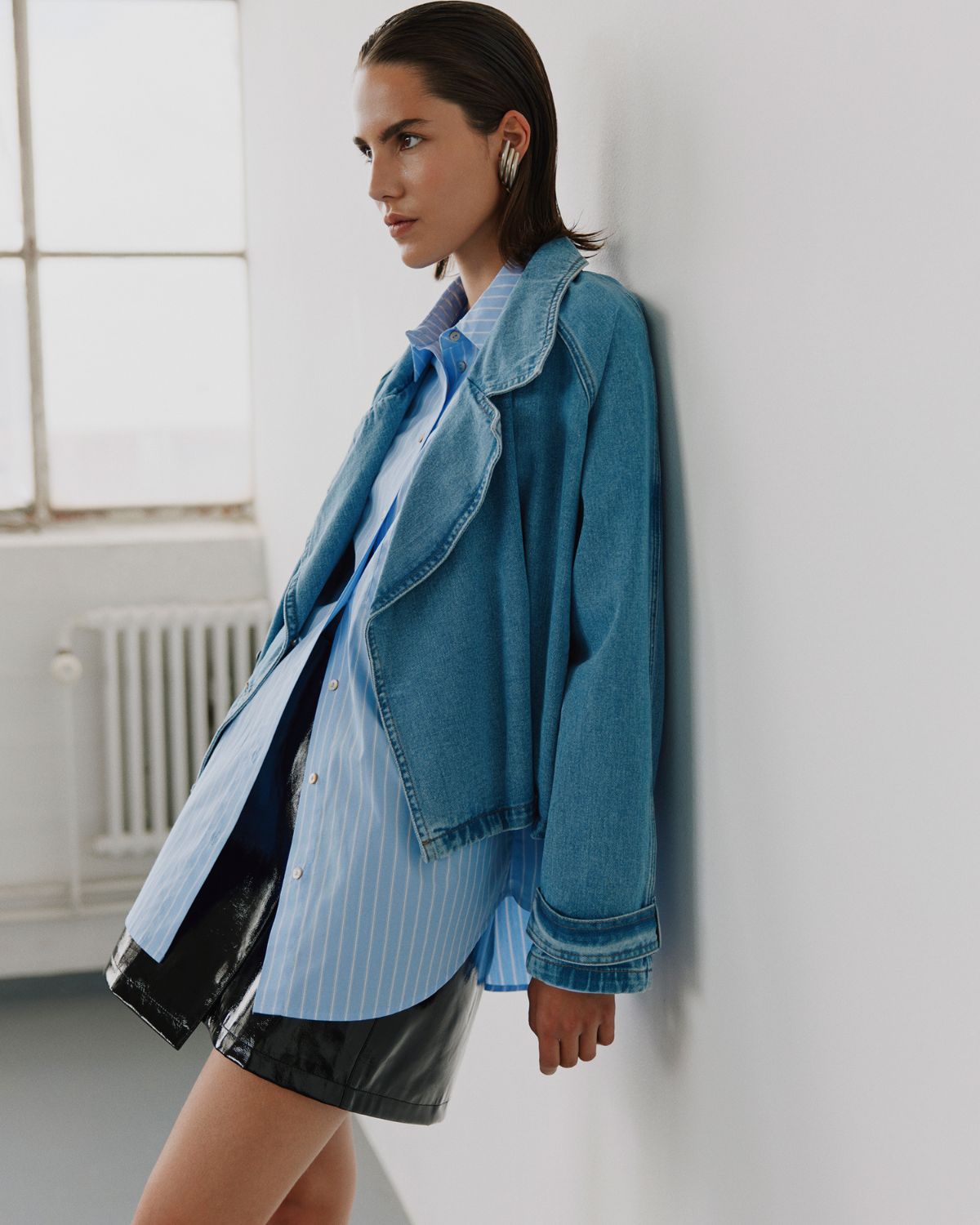Sofie Schnoor WOMEN ADALENESW SHIRT Shirt 5094 Light Blue striped