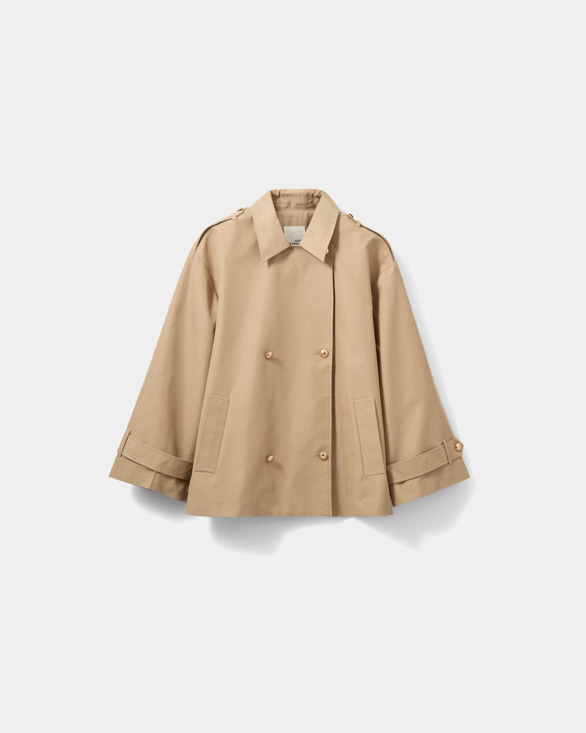 Sofie Schnoor WOMEN ADRIASW KORT TRENCH COAT Jakke 7012 Camel