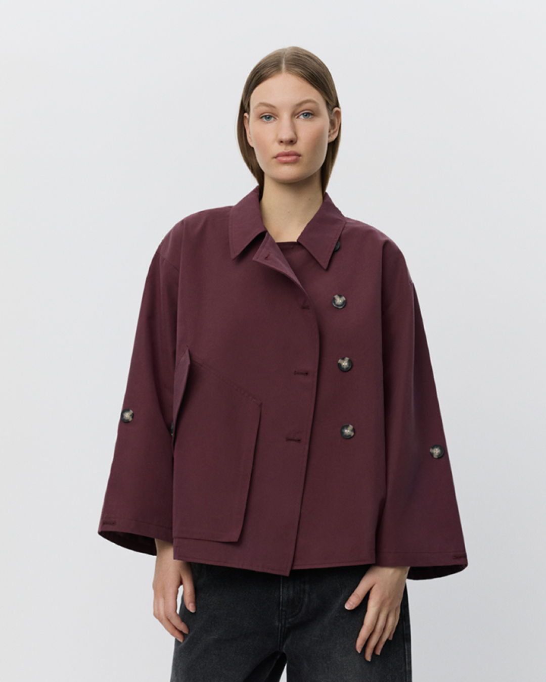 AGATHASW JACKET Jakke - 4067 Burgundy | Sofie Schnoor