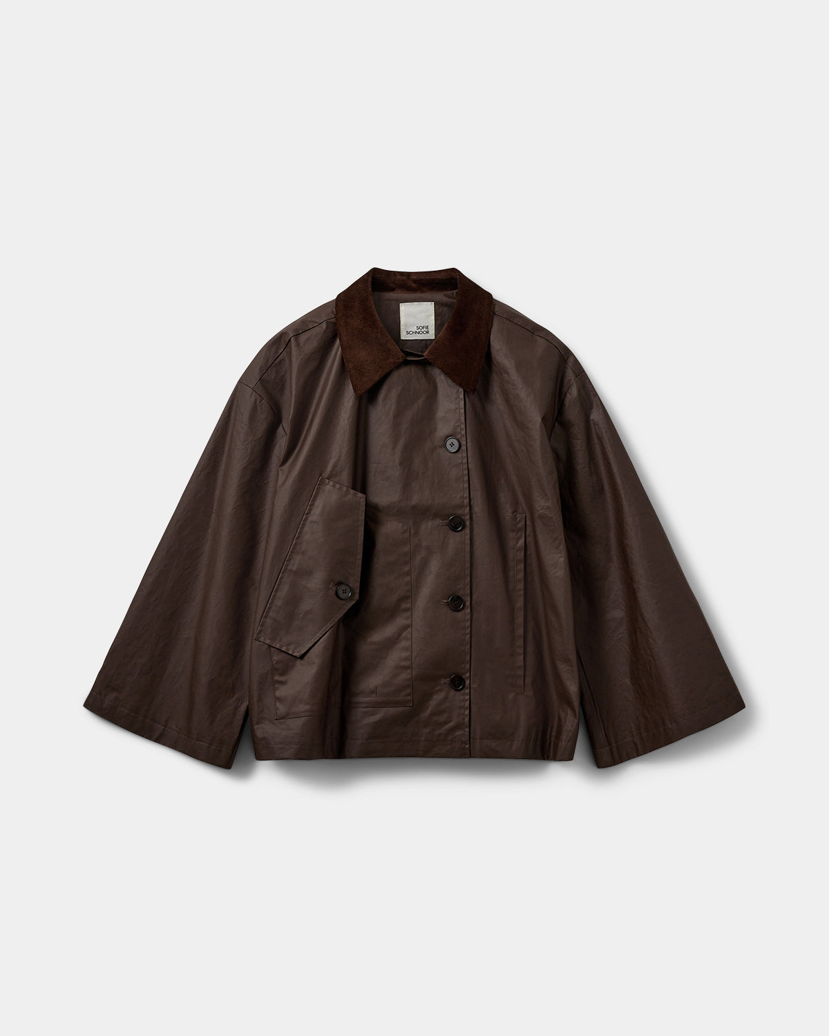 AGATHASW JACKET Jakke - 7025 Dark brown | Sofie Schnoor
