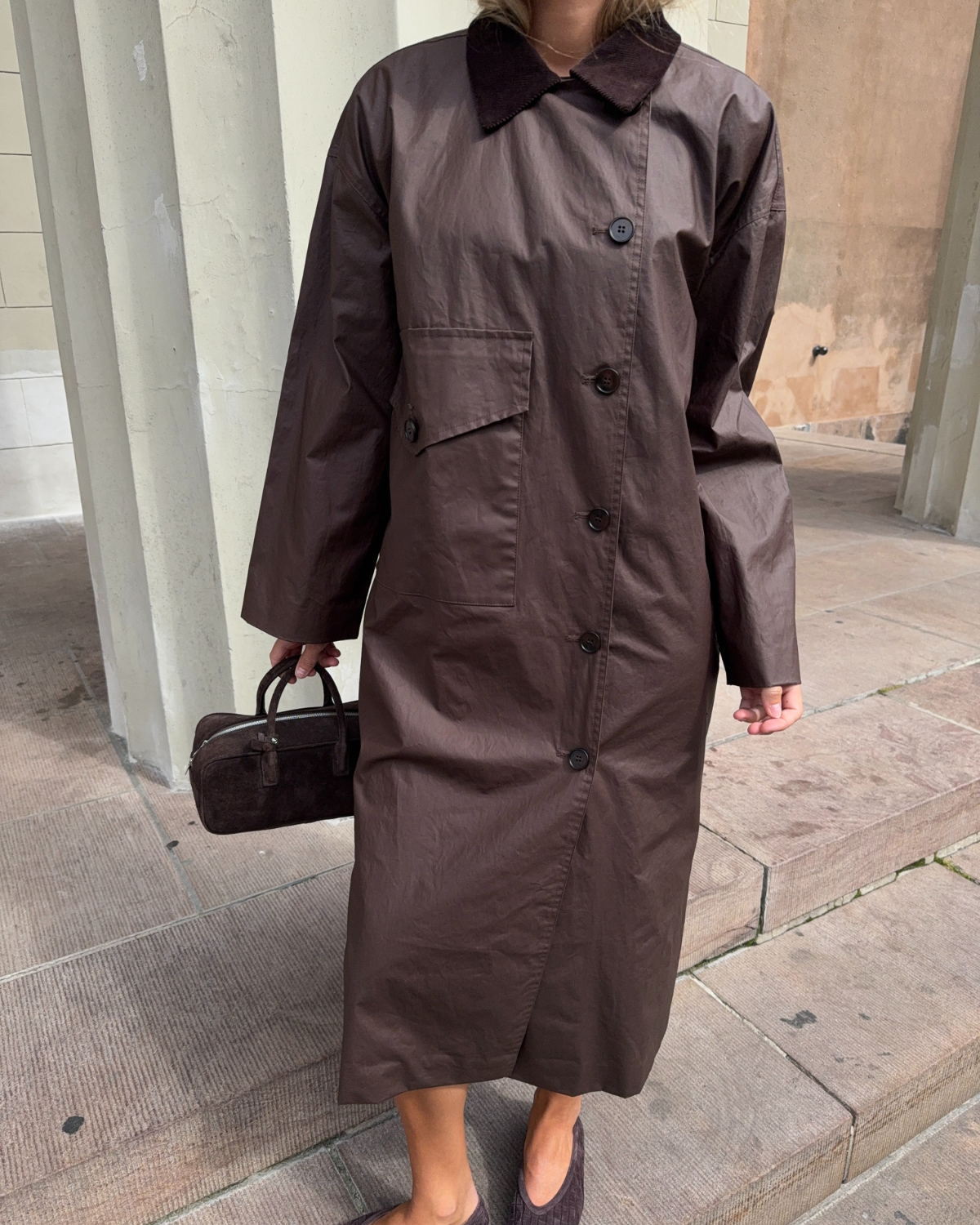 Sofie Schnoor WOMEN AGNESSW COAT Coat 7025 Dark brown
