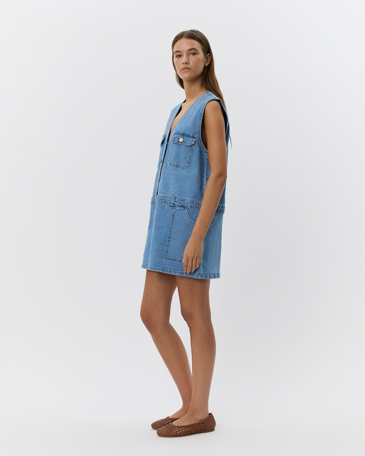 Sofie Schnoor WOMEN ALBERTINESW KJOLE Kjole 9106 Denim Blue