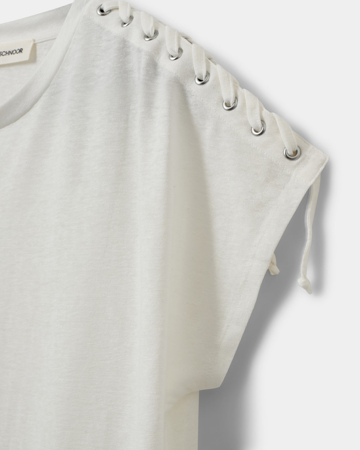 Sofie Schnoor WOMEN ALEIDSW HØR MIX T-SHIRT T-shirt 0101 Off white