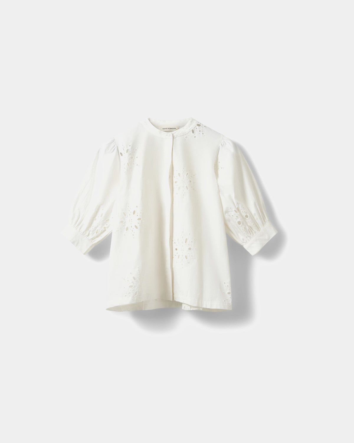 Sofie Schnoor WOMEN ALESSIASW BRODERET ANGLAISE SKJORTE Skjorte 0124 Snow white