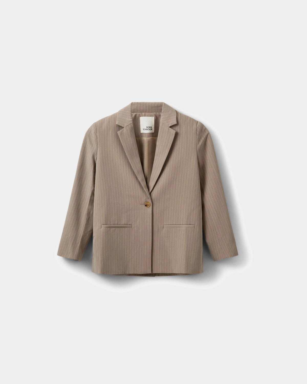 Sofie Schnoor YOUNG ALFIASY BLAZER Blazer 7120 Beige Striped