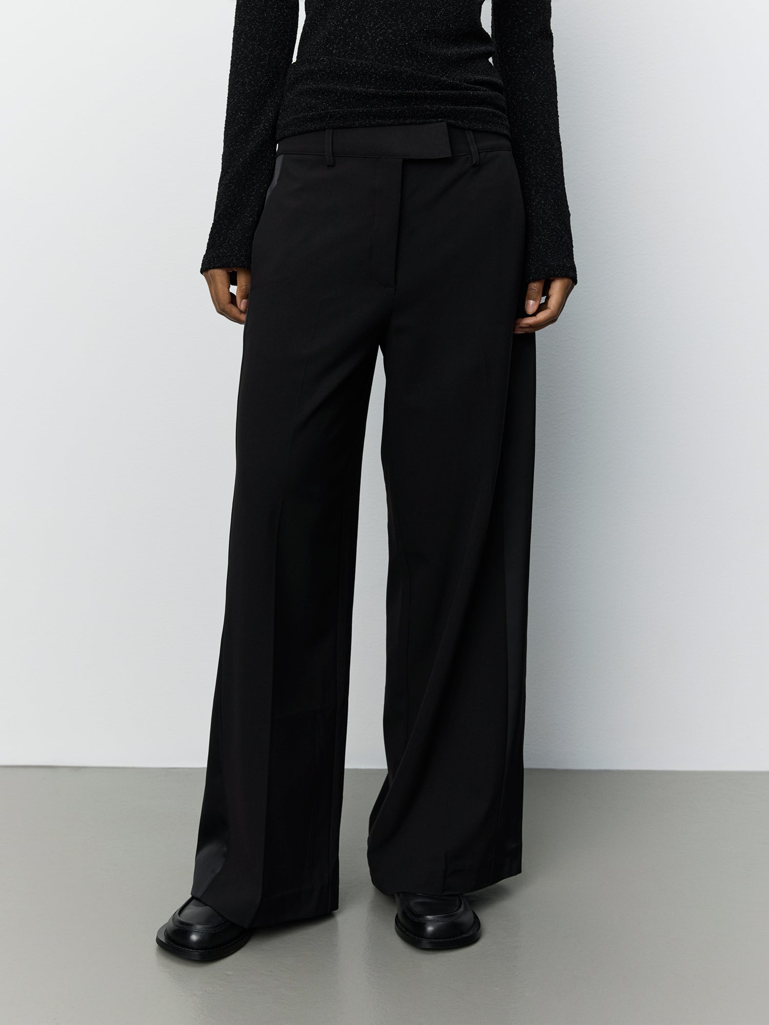 Sofie Schnoor WOMEN ALIKASW TUXEDO BUKSER Buks 1000 Black
