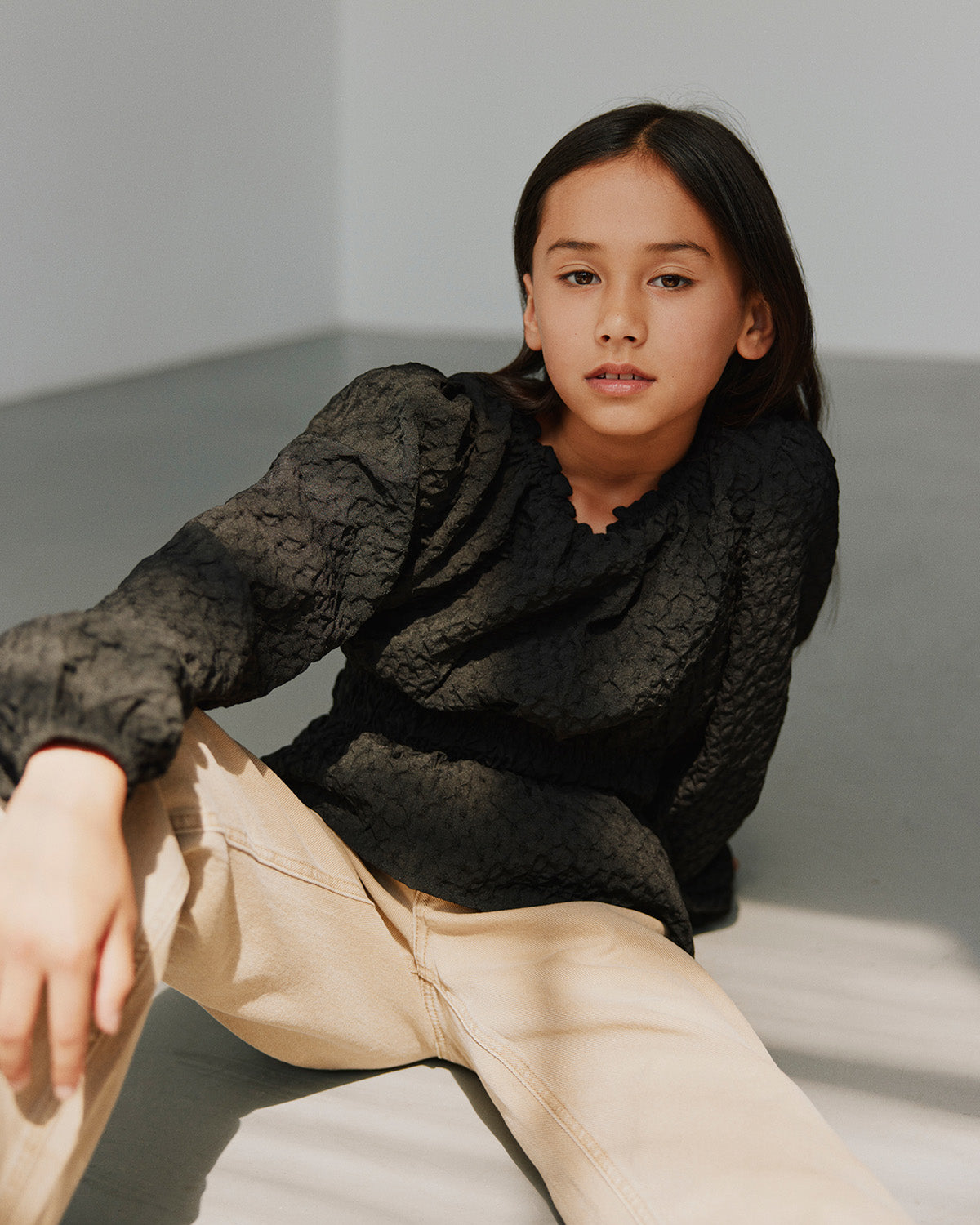 Sofie Schnoor YOUNG ALLISSY BLUSE Bluse 1000 Black