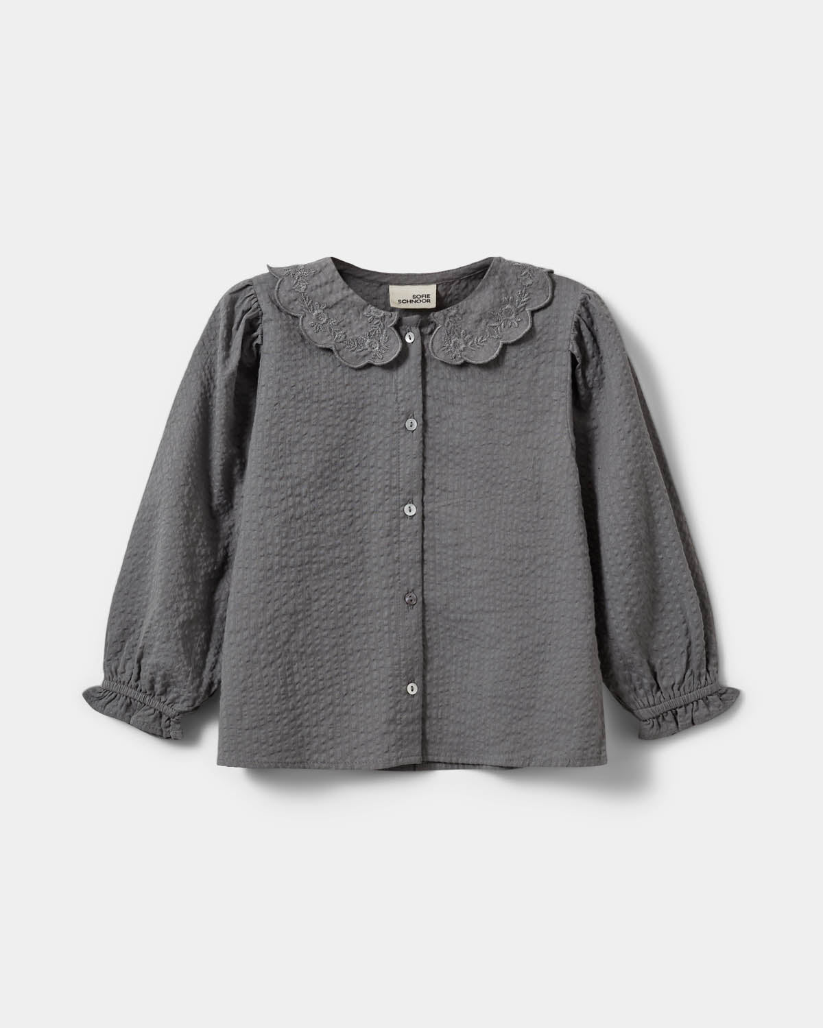 Sofie Schnoor KIDS ALMINAKB SKJORTE Bluse 8008 Dark grey