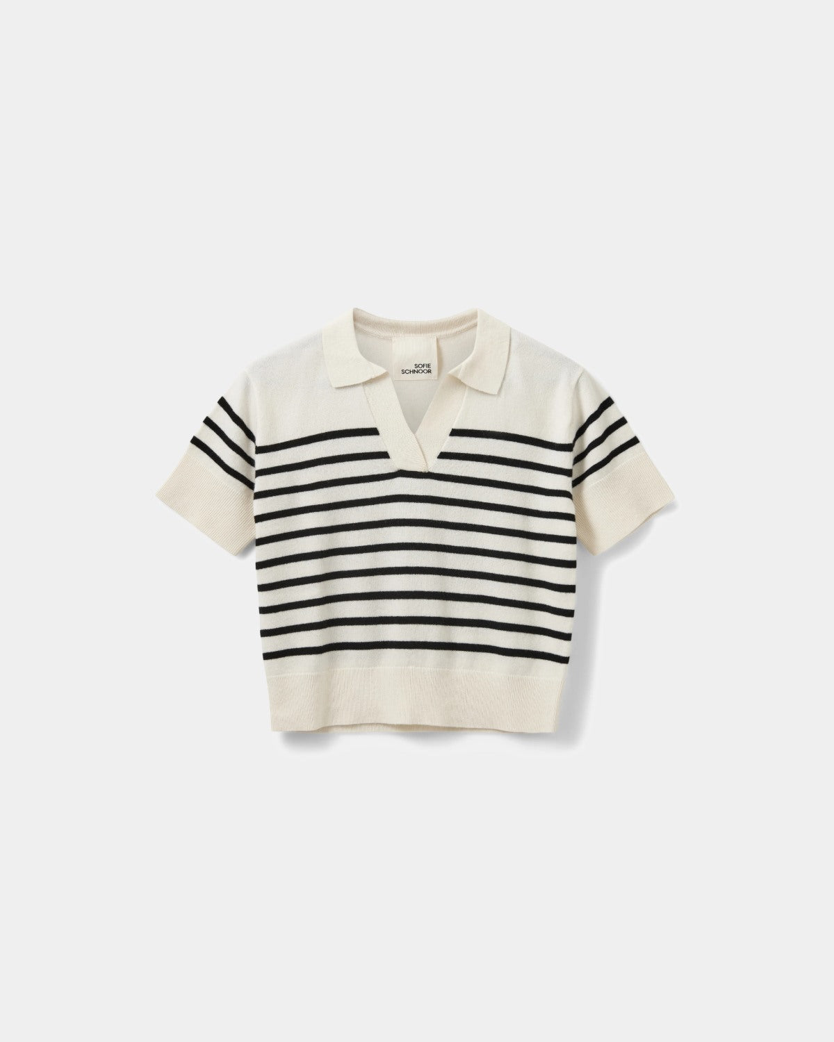 Sofie Schnoor YOUNG AMALYSY STRIK Strik 0142 Off White - Black