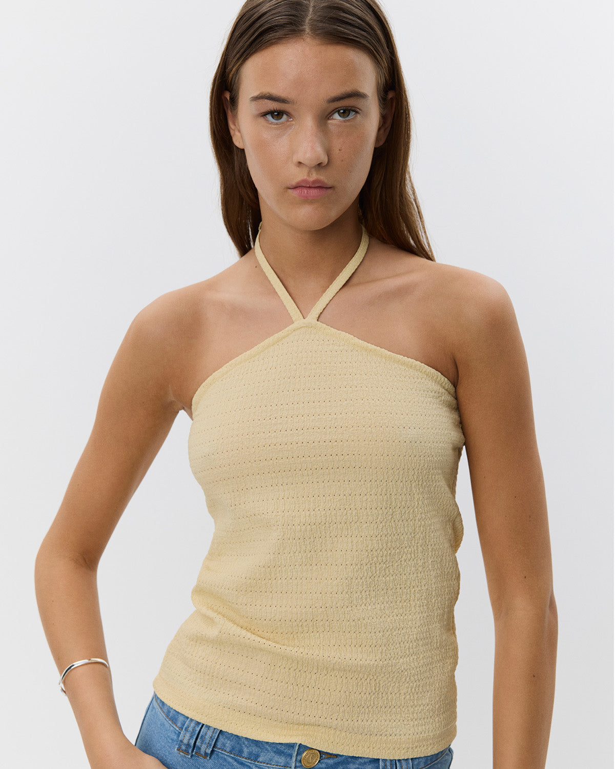 Sofie Schnoor WOMEN ANDREESW TOP Top 2026 Light yellow