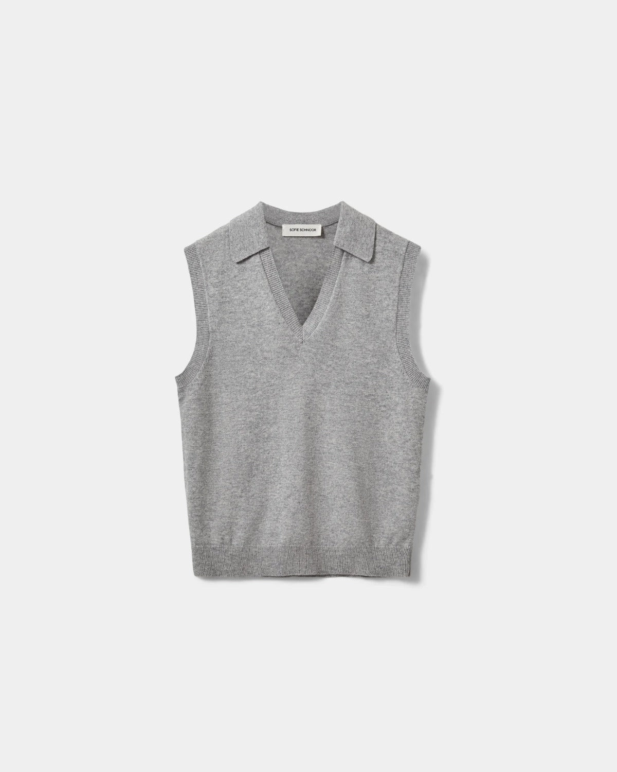 Sofie Schnoor WOMEN APPLESW VEST Vest 8010 Grey melange