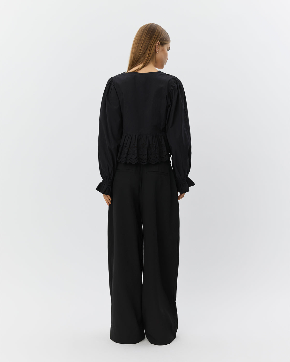 Sofie Schnoor WOMEN ARIASW BRODERET ANGLAISE SKJORTE Skjorte 1000 Black