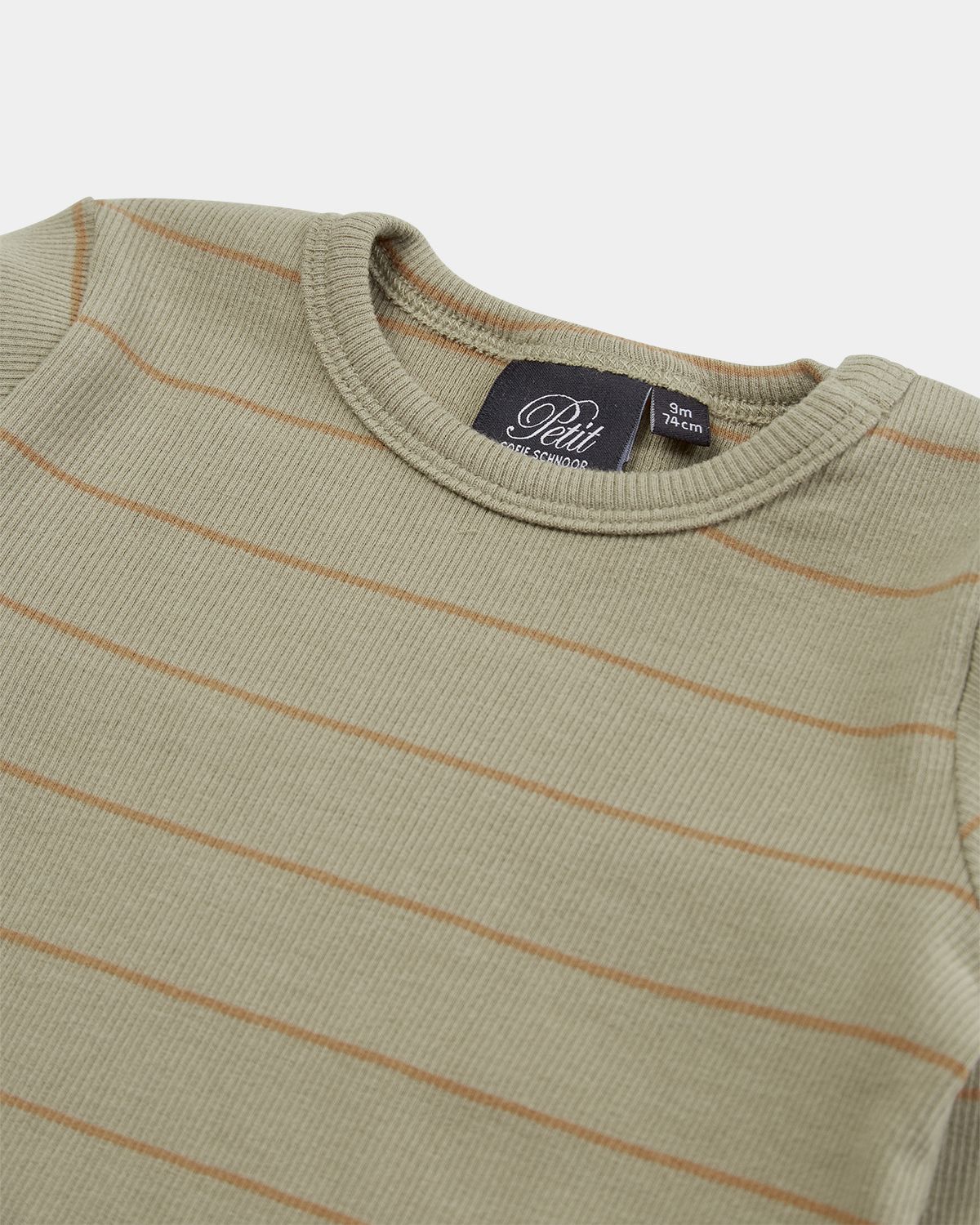 Sofie Schnoor KIDS ARIZONASB T-SHIRT LANGÆRMET T-shirt lang ærmet 3051 Dusty Green