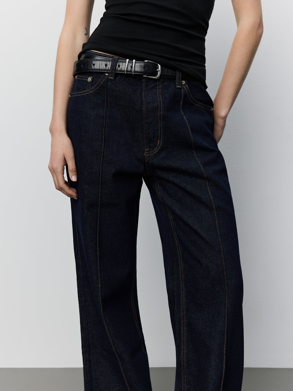 Sofie Schnoor WOMEN ARONASW JEANS Jeans 5090 Dark denim blue
