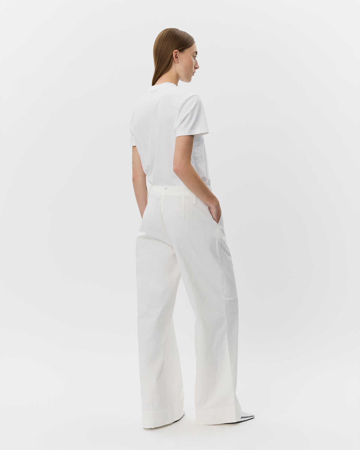 Sofie Schnoor WOMEN ATHENASW TROUSERS Trousers 0101 Off white
