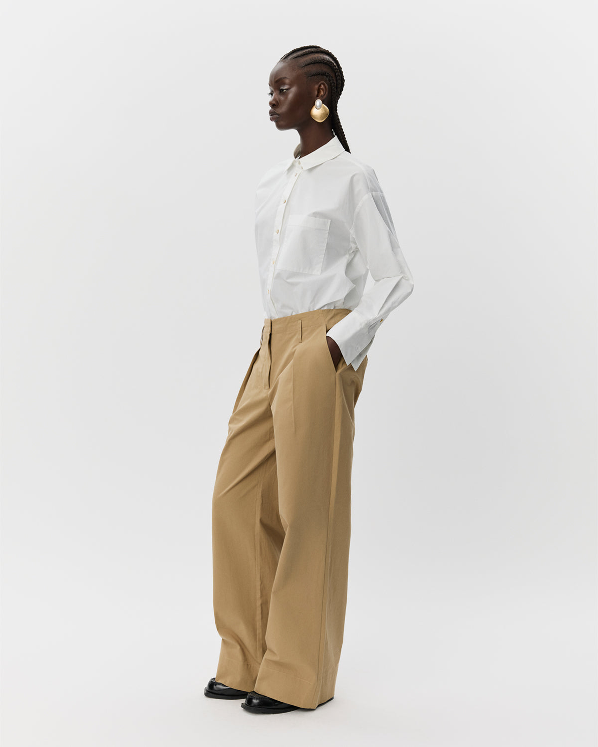 Sofie Schnoor WOMEN ATHENASW TROUSERS Trousers 7107 Light Beige