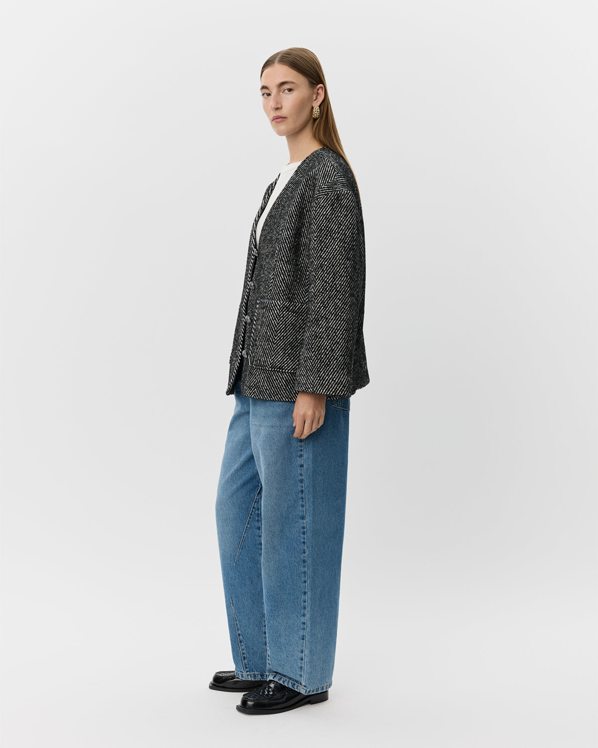 Sofie Schnoor WOMEN AURELIESW JACKET Jacket 0142 Off White - Black