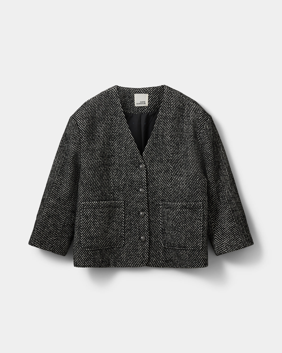 Sofie Schnoor WOMEN AURELIESW JAKKE Jakke 0142 Off White - Black