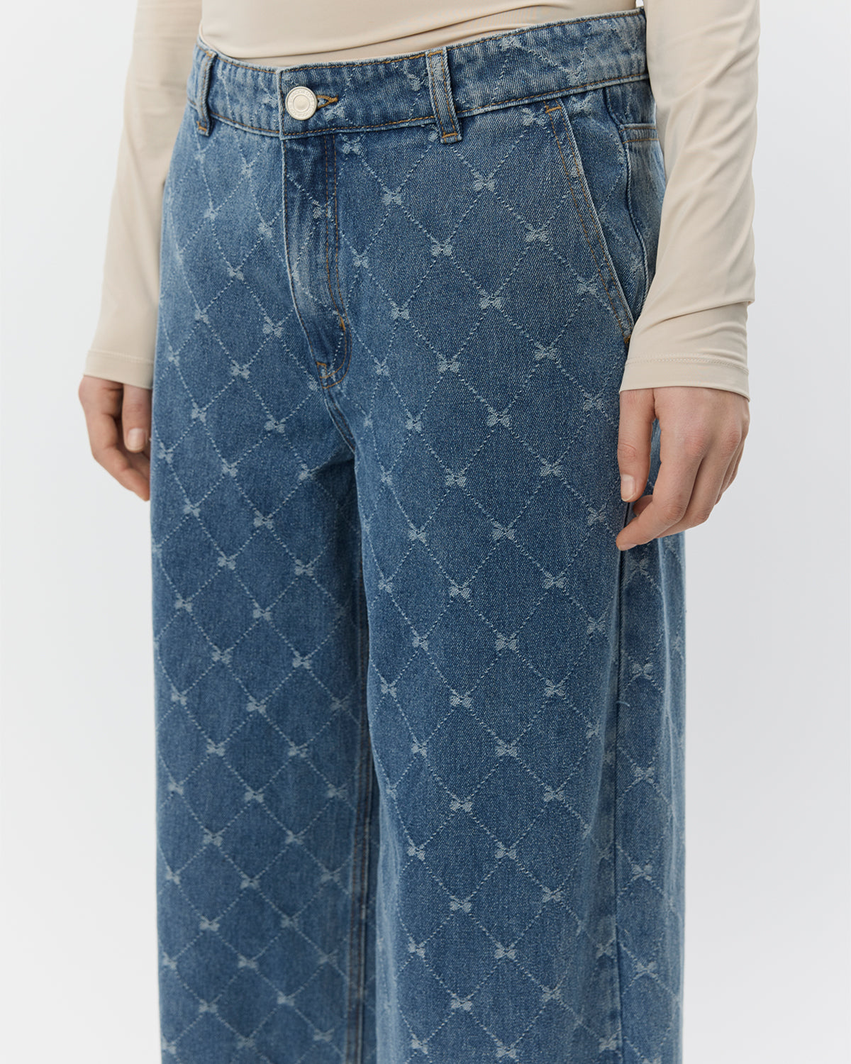 Sofie Schnoor WOMEN AZZI-LOWSW VIDE JEANS Jeans 5036 Blue