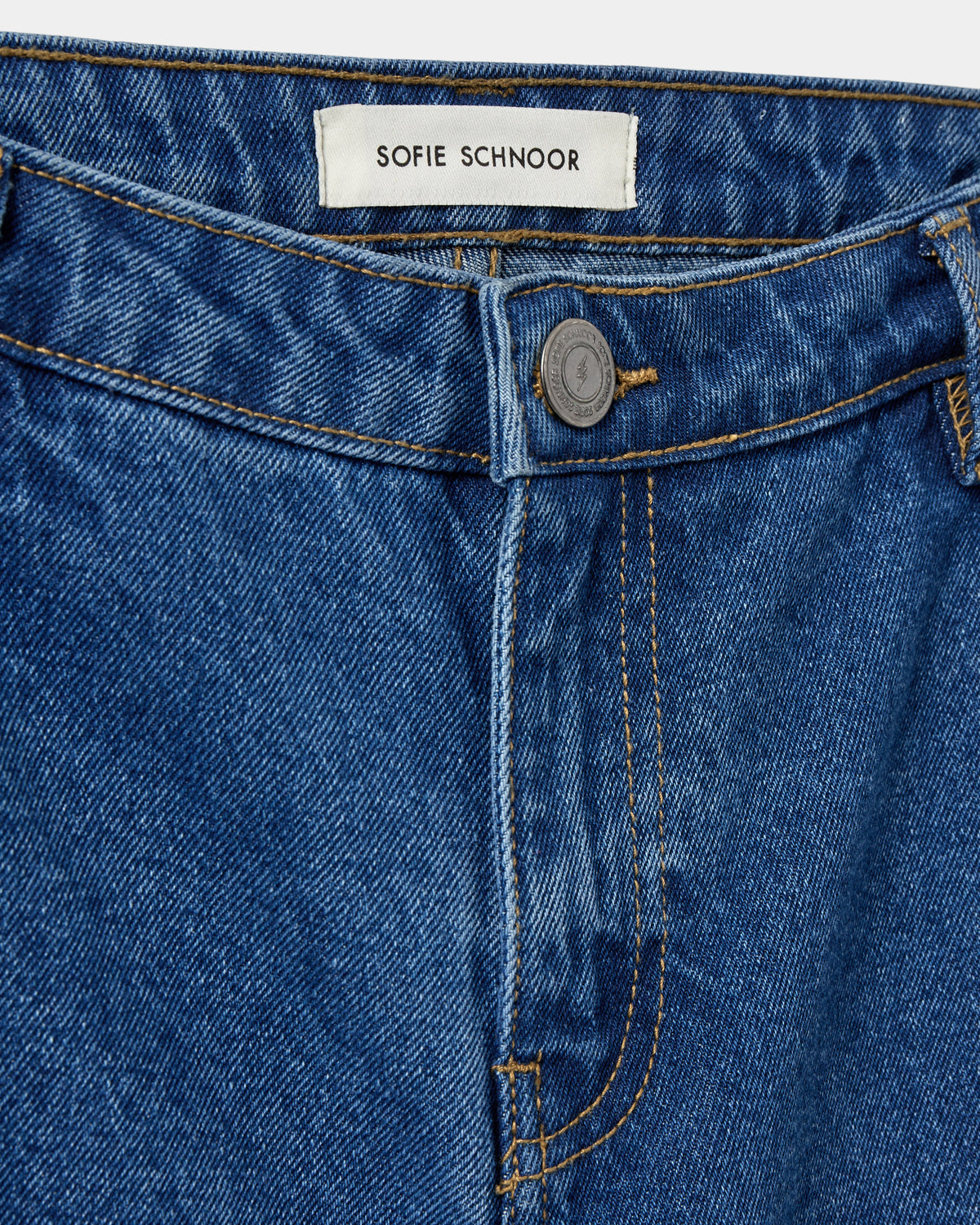 Sofie Schnoor YOUNG AZZISY TROUSERS Trousers 5002 Denim blue