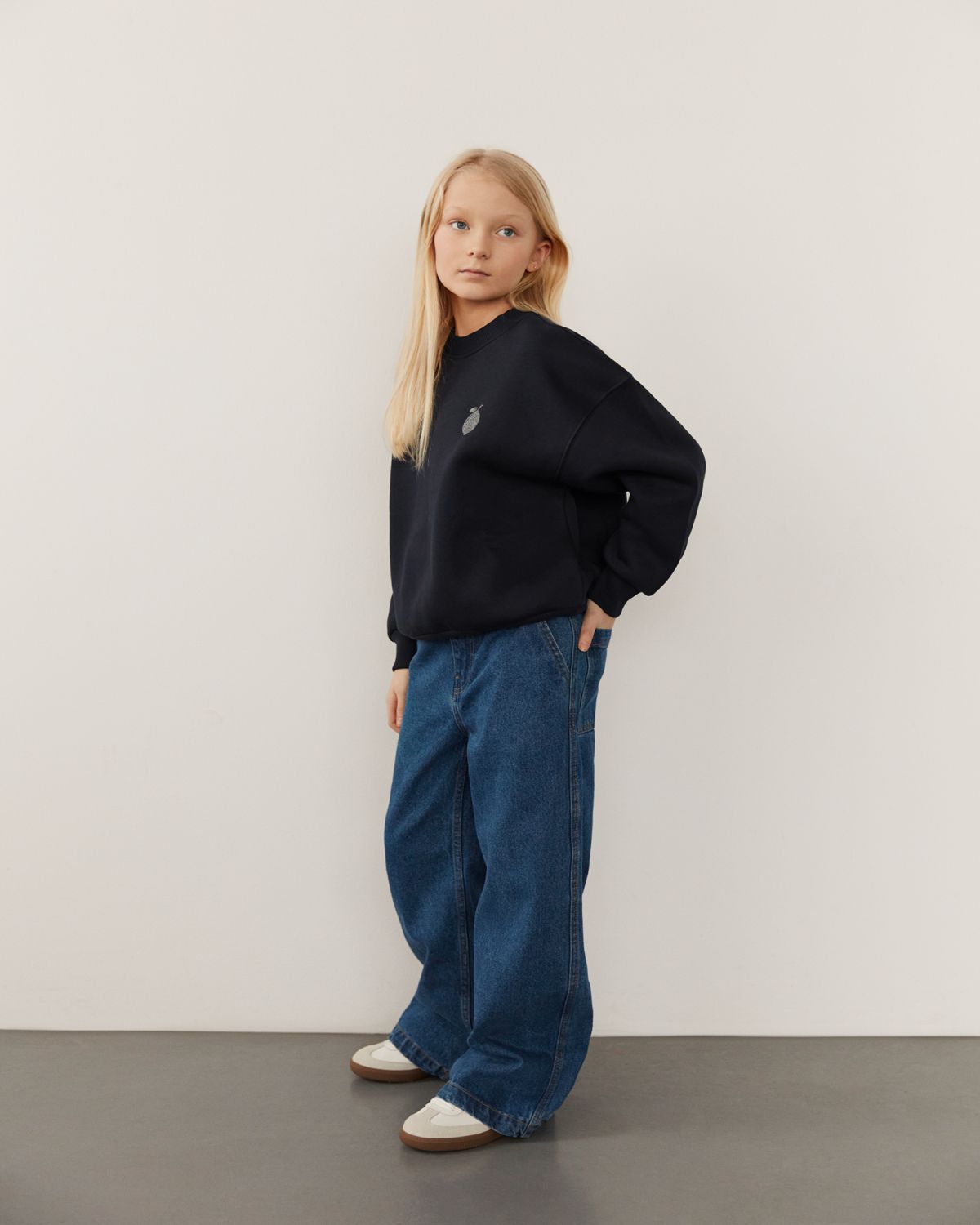 Sofie Schnoor YOUNG AZZISY TROUSERS Trousers 5002 Denim blue