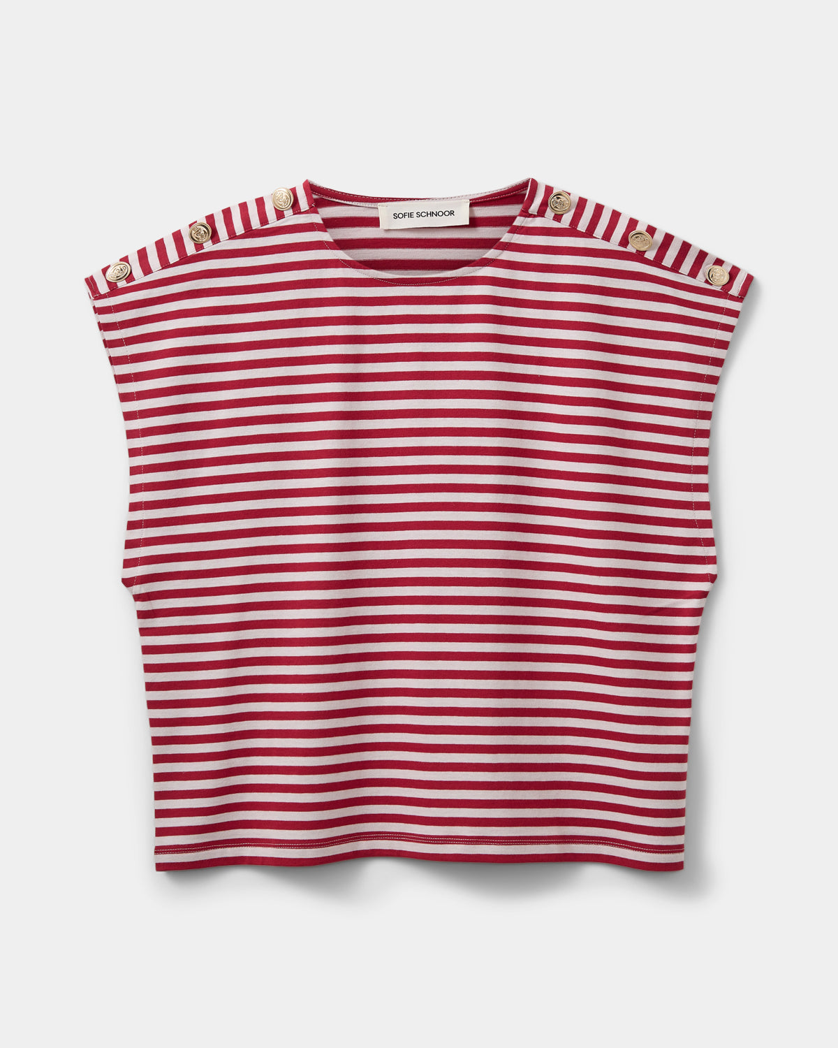 Sofie Schnoor WOMEN BAYSW T-SHIRT T-shirt 4139 Red Striped