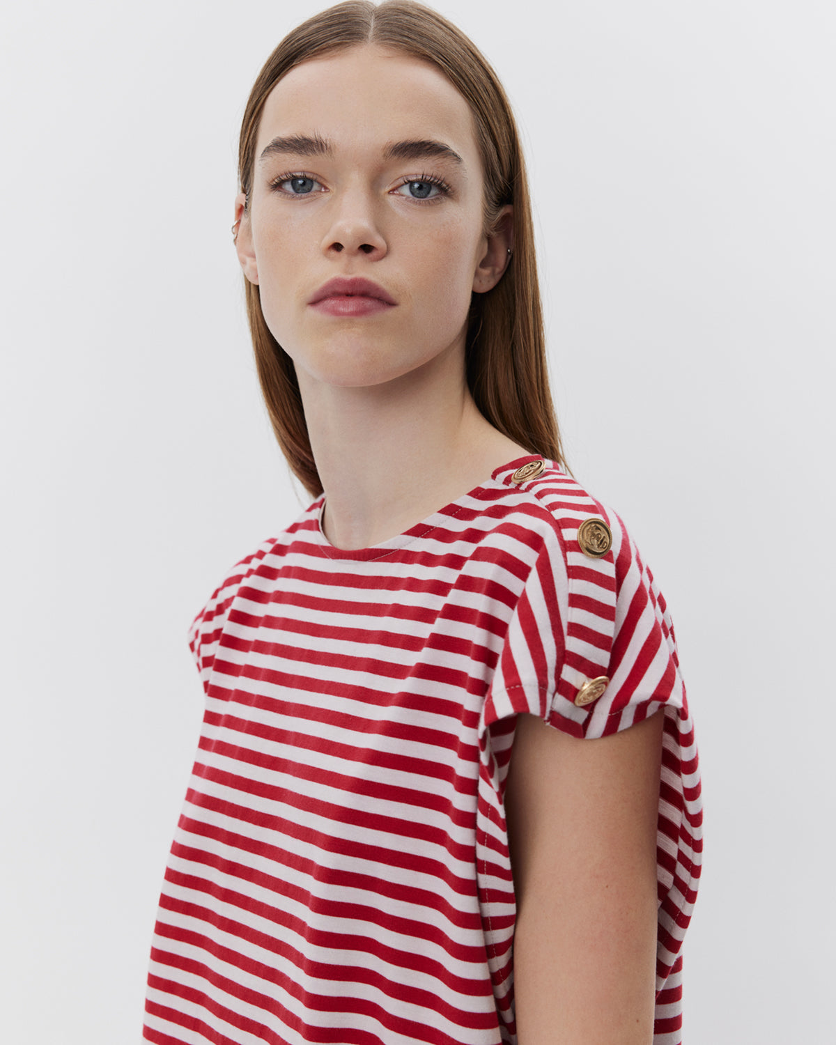 Sofie Schnoor WOMEN BAYSW T-SHIRT T-shirt 4139 Red Striped