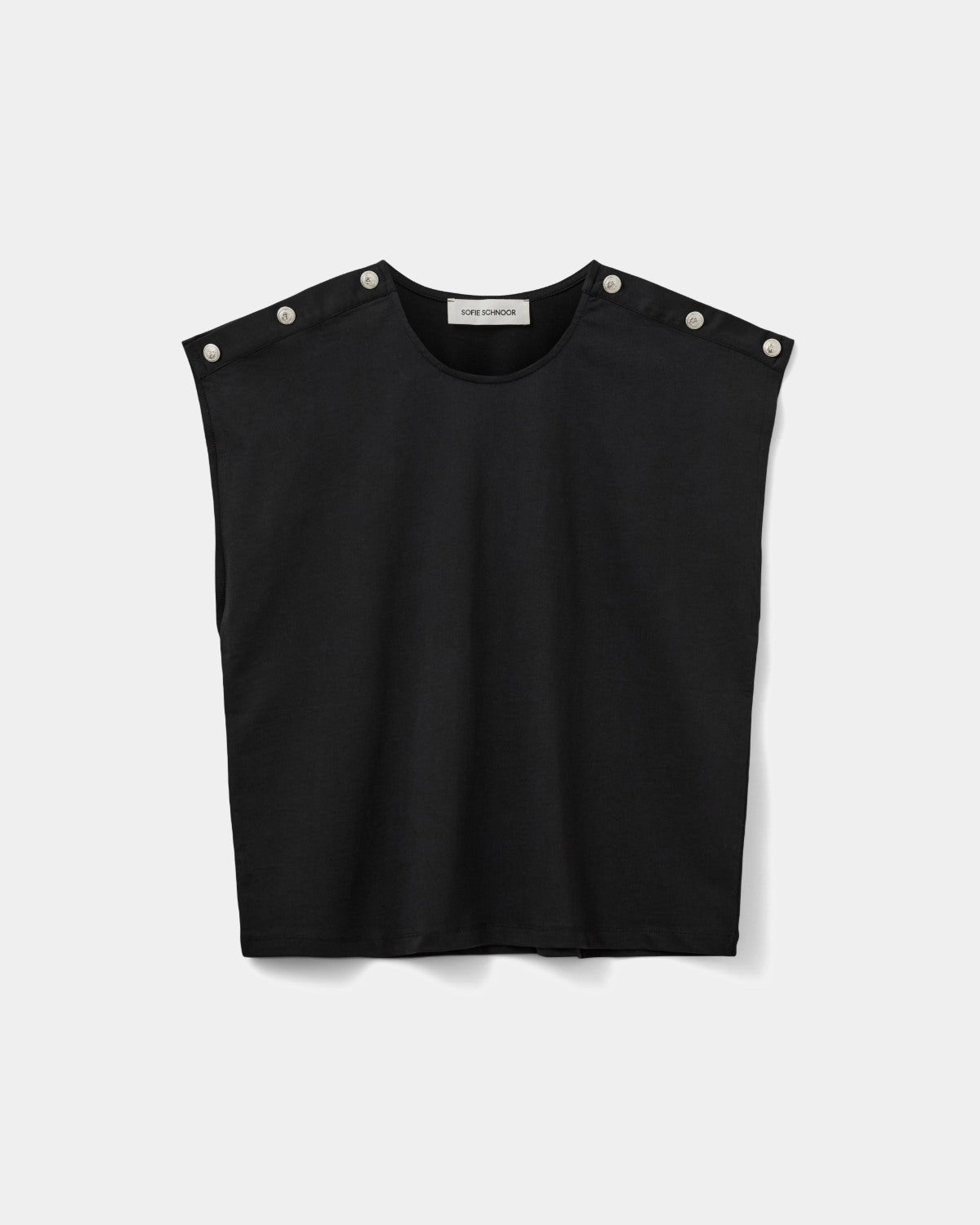 Sofie Schnoor WOMEN BAYSW T-SHIRT T-shirt 1008 Black w silver