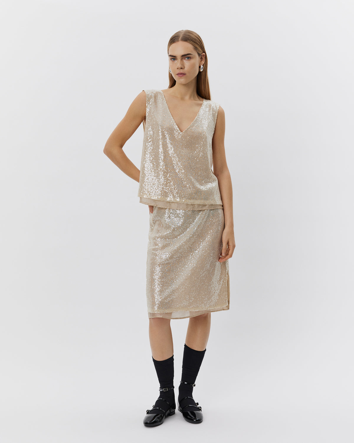 Sofie Schnoor WOMEN BEATASW TOP Top 7015 Beige