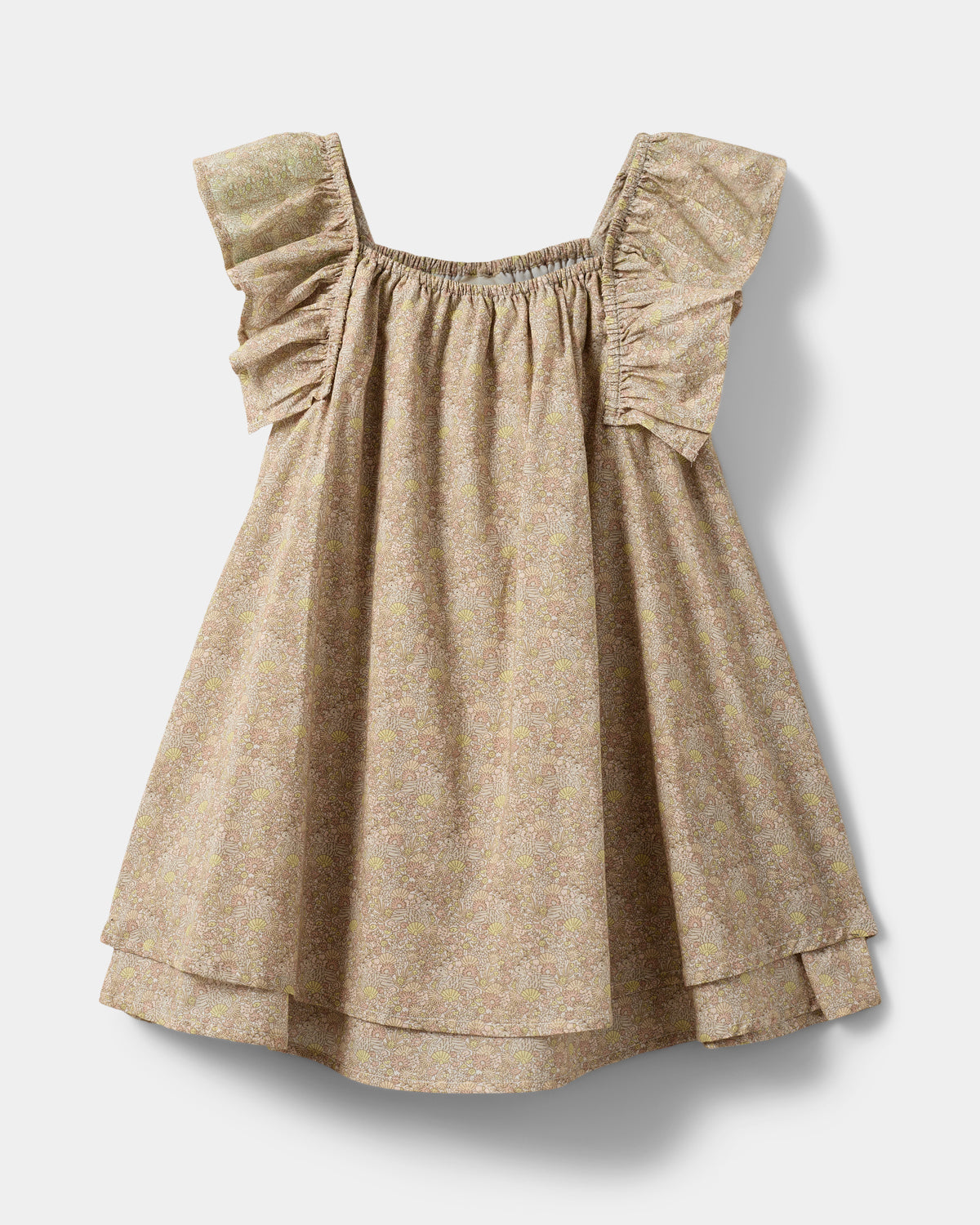 Sofie Schnoor KIDS BLOSSOMSK KJOLE Kjole 4116 Rose w Yellow