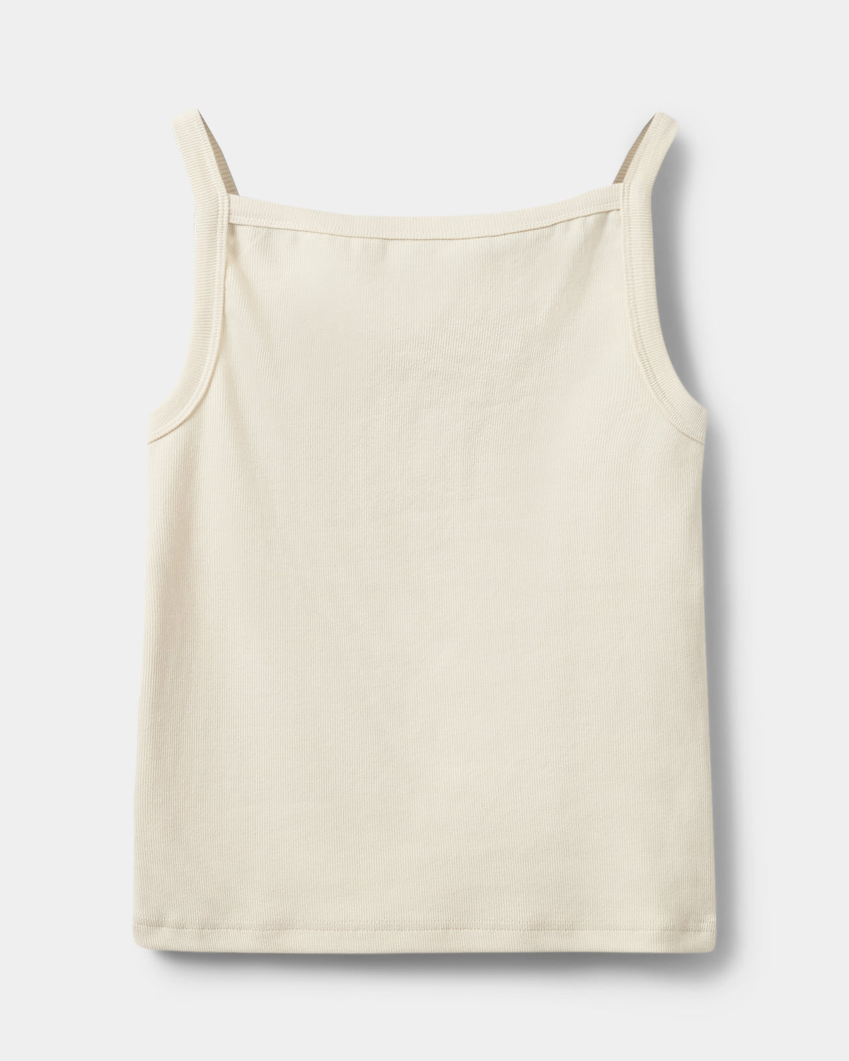 BREESW RIB TANK TOP Top - 0159 Cream White | Sofie Schnoor