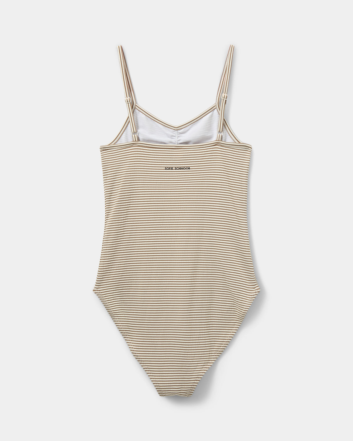 Sofie Schnoor YOUNG BRITALIANASY BADEDRAGT Badedragt 7157 Warm Stone Stripe
