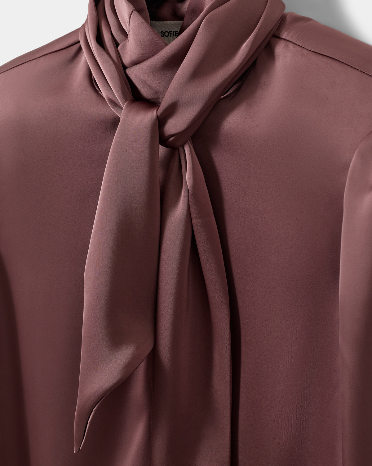 Sofie Schnoor WOMEN CARINASW SATIN SKJORTE Bluse 7172 Dusty Plum