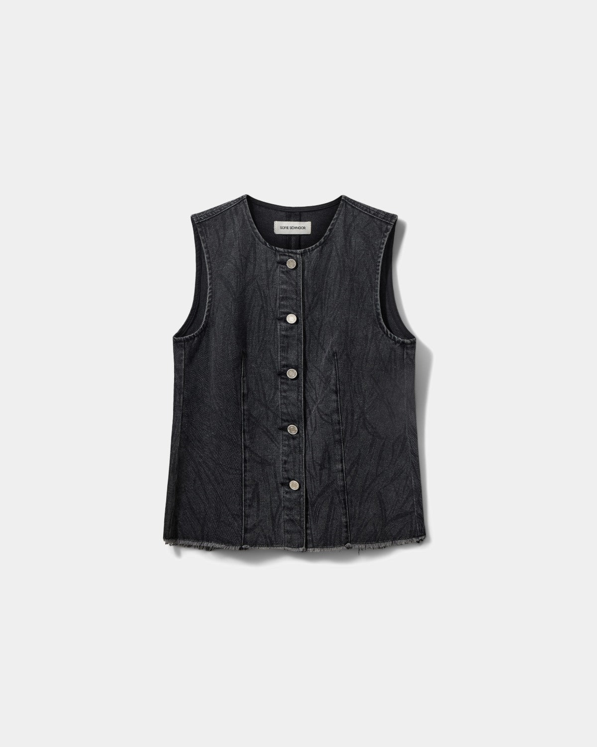 Sofie Schnoor WOMEN CARLASW VEST Vest 1015 Washed black