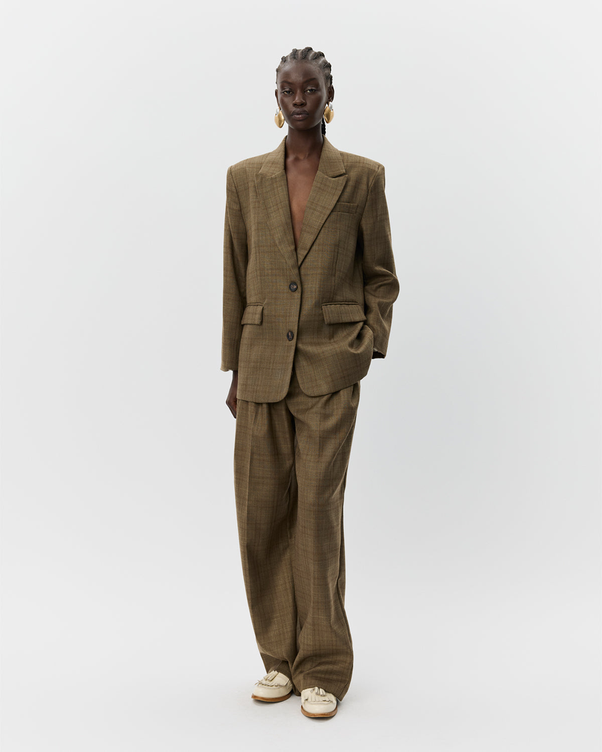 Sofie Schnoor WOMEN CARLOTTASW TROUSERS Trousers 7052 Brown