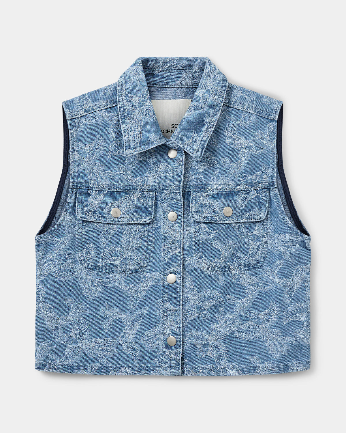 Sofie Schnoor YOUNG CAROLESY VESTE Vest 5086 Light denim blue