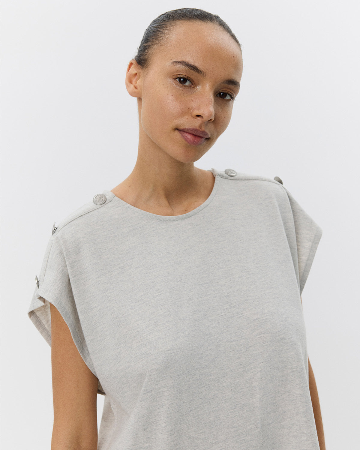 Sofie Schnoor WOMEN CASSIASW KJOLE Kjole 8000 Grey mel