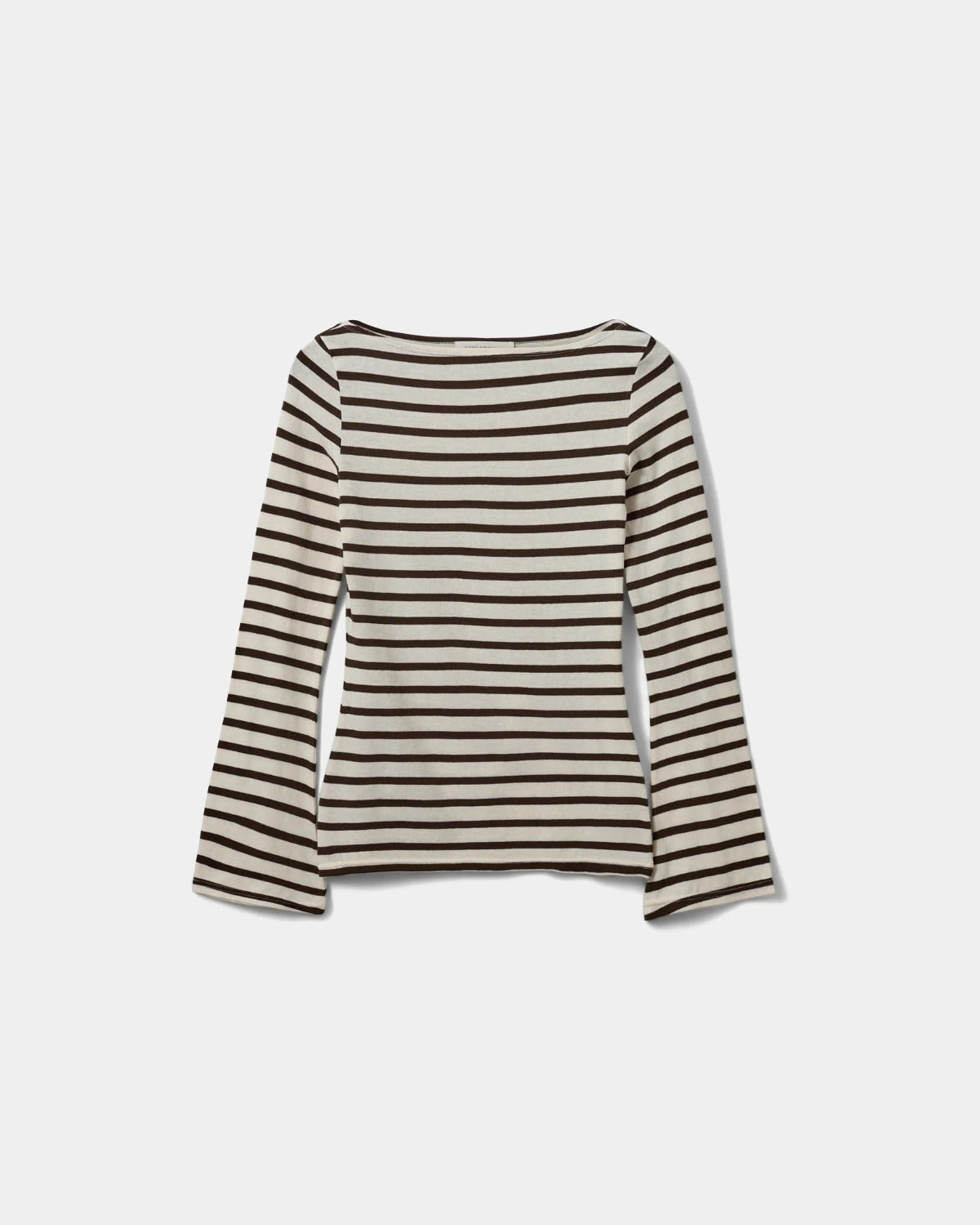 Sofie Schnoor WOMEN CECESW LANGÆRMET T-SHIRT T-shirt lang ærmet 7113 Brown Striped