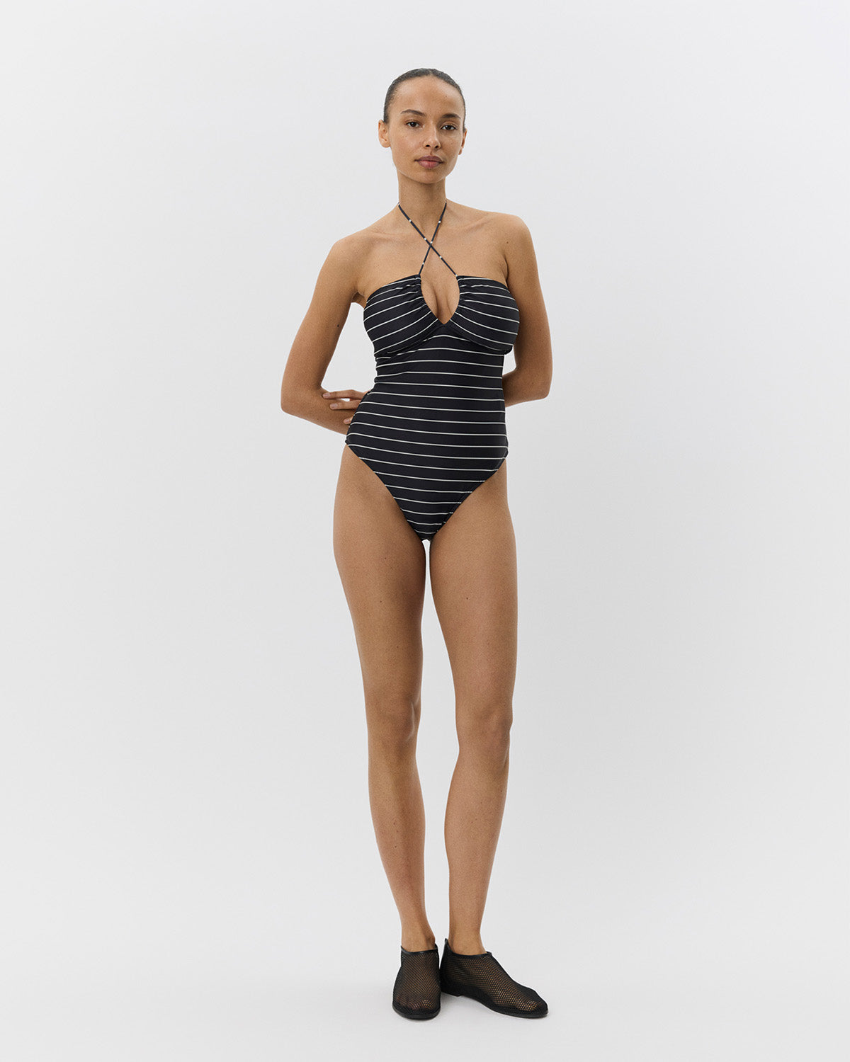 Sofie Schnoor WOMEN CHELLESW BADEDRAGT Badedragt 1017 Black striped