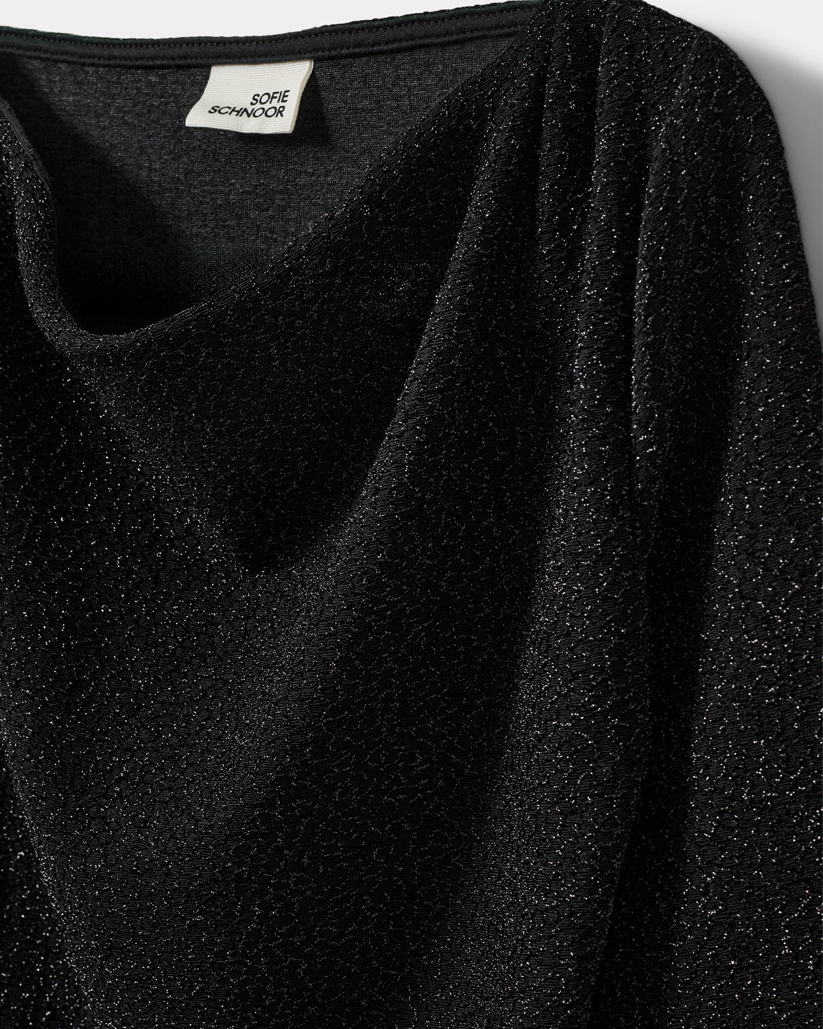 Sofie Schnoor YOUNG CILLYSY BLUSE Bluse 1003 Black glitter