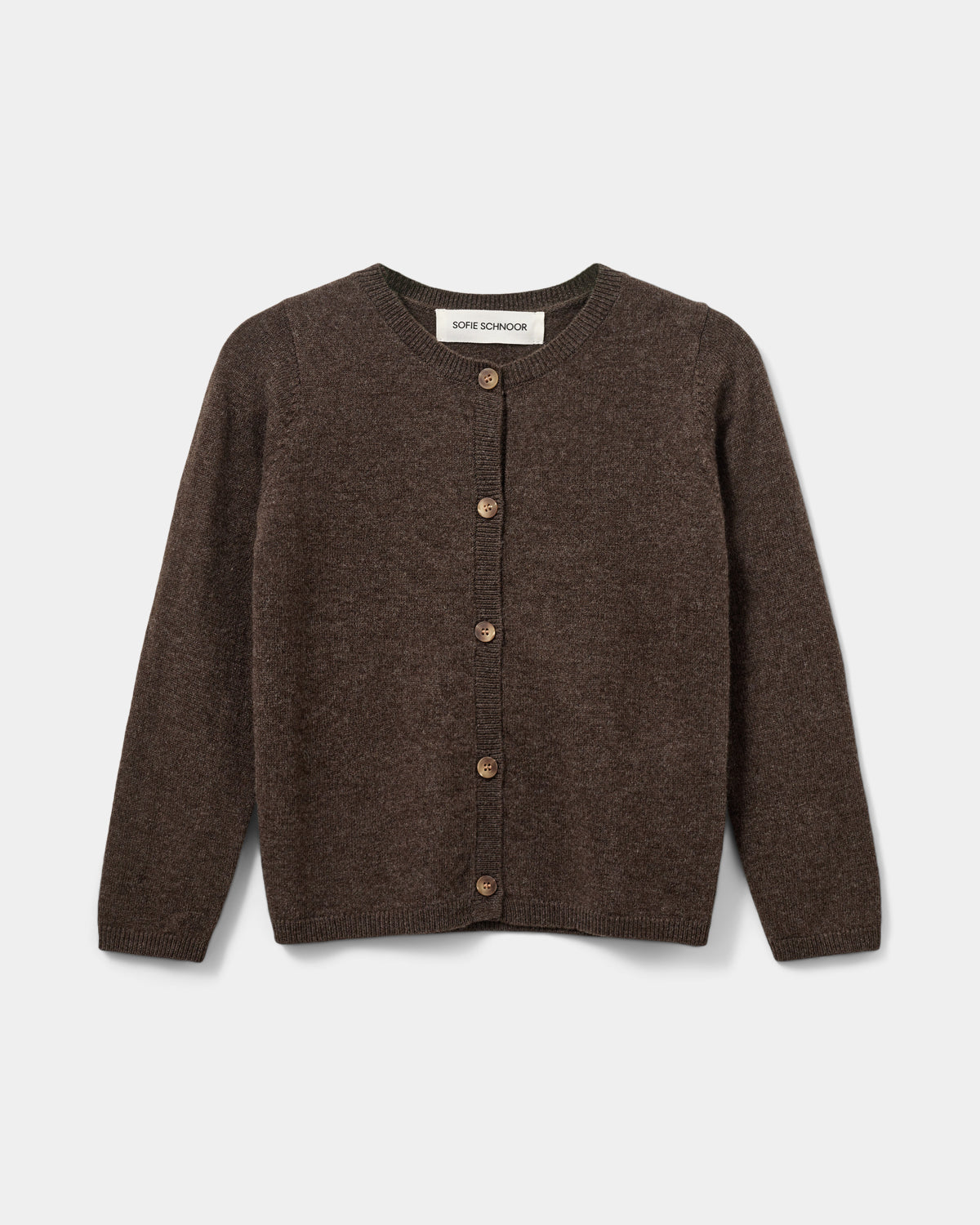 Sofie Schnoor KIDS CISSESK CARDIGAN Cardigan 7129 Brown Fudge