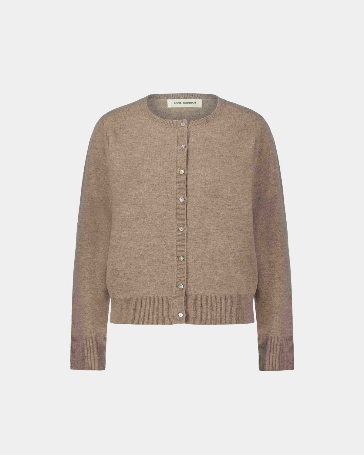 Sofie Schnoor WOMEN CISSESW CARDIGAN Cardigan 7071 Brown melange