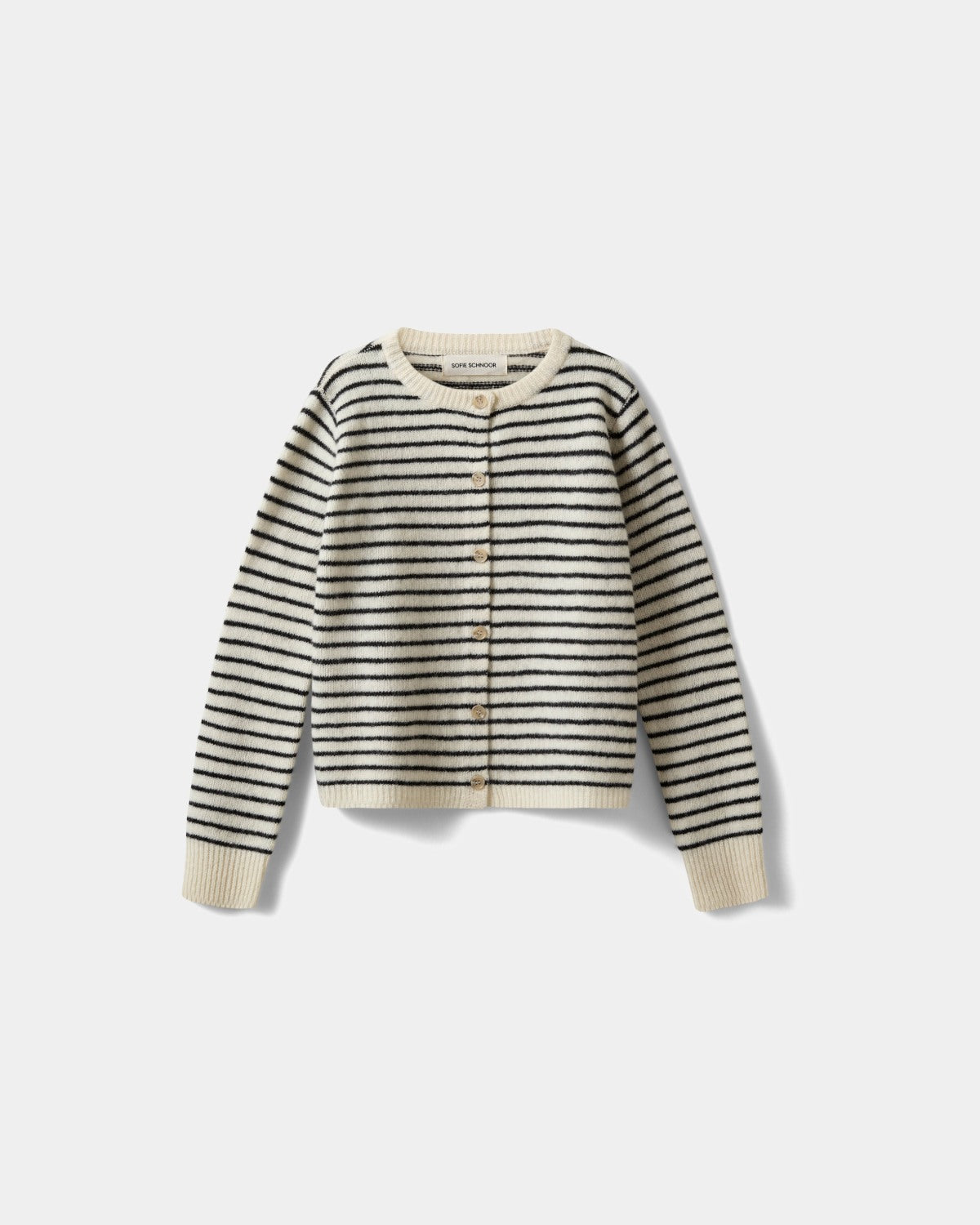 Sofie Schnoor YOUNG CISSESY CARDIGAN Cardigan 0140 Off White Striped