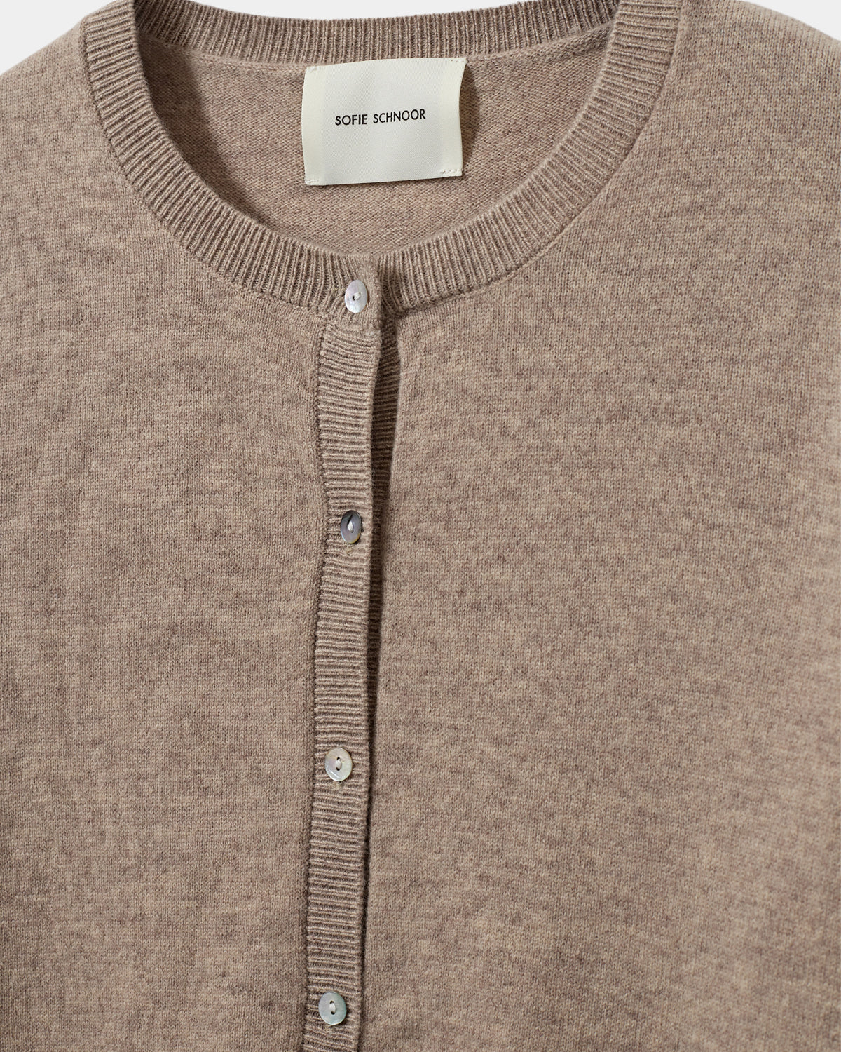 Sofie Schnoor YOUNG CISSESY CARDIGAN Cardigan 7071 Brown melange