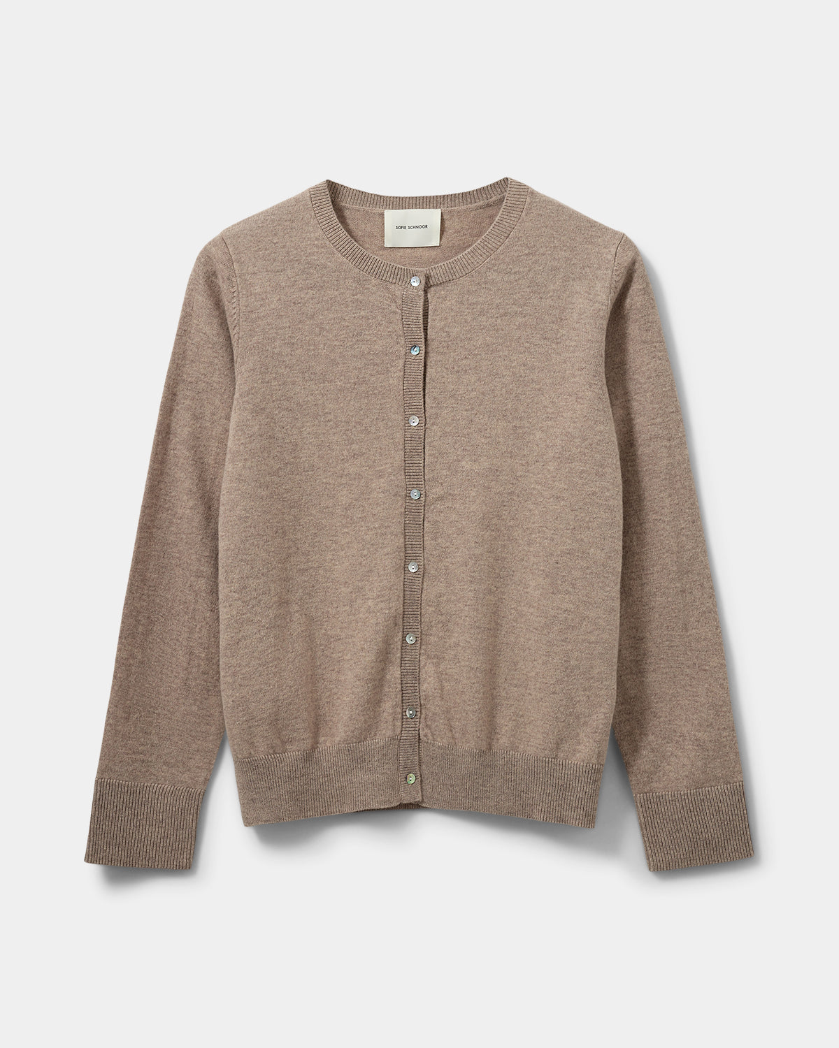 Sofie Schnoor YOUNG CISSESY CARDIGAN Cardigan 7071 Brown melange